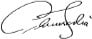 Giampaolo Ottazzi signature